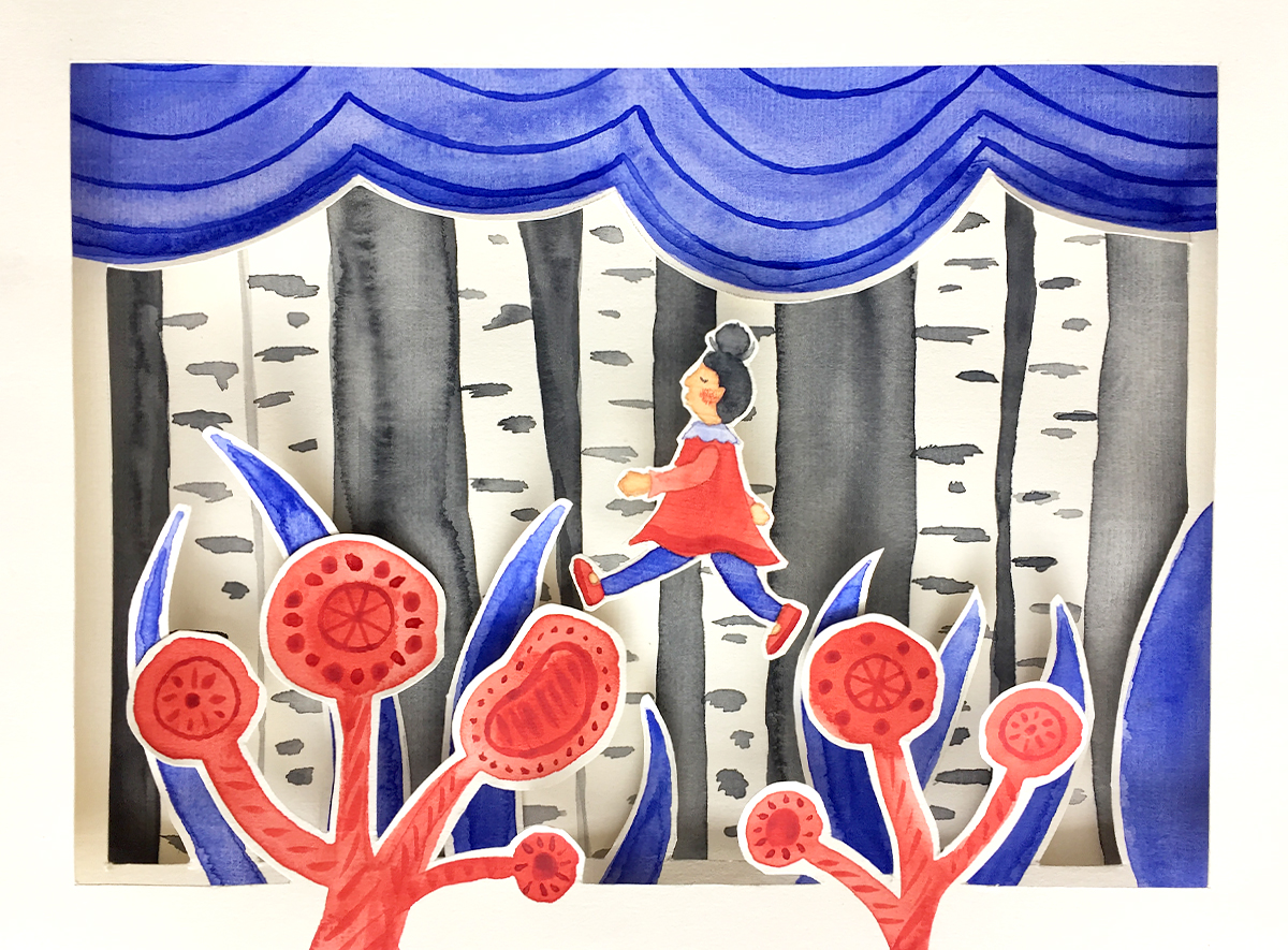 Studio Mick Image Narrative Illustration Enilorac en voyage