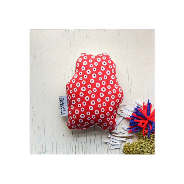 Doucou Coccinelle red soft toy